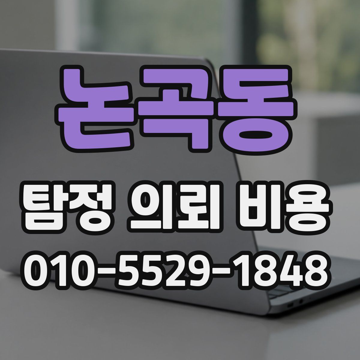 논곡동 탐정 의뢰 비용