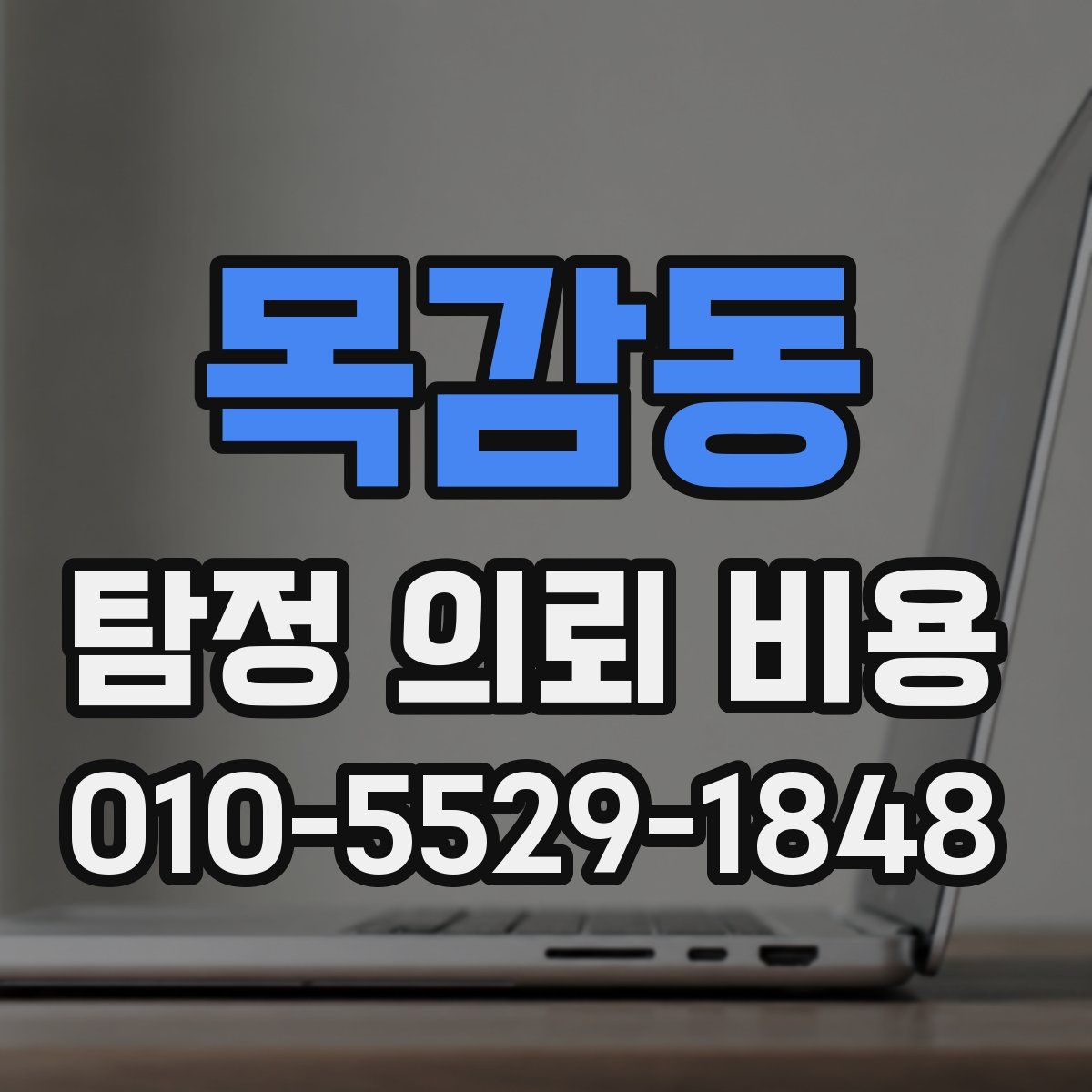 목감동 탐정 의뢰 비용