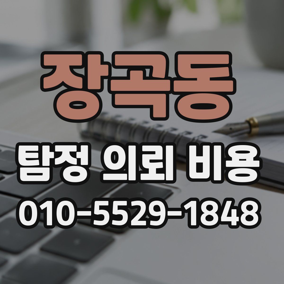 장곡동 탐정 의뢰 비용