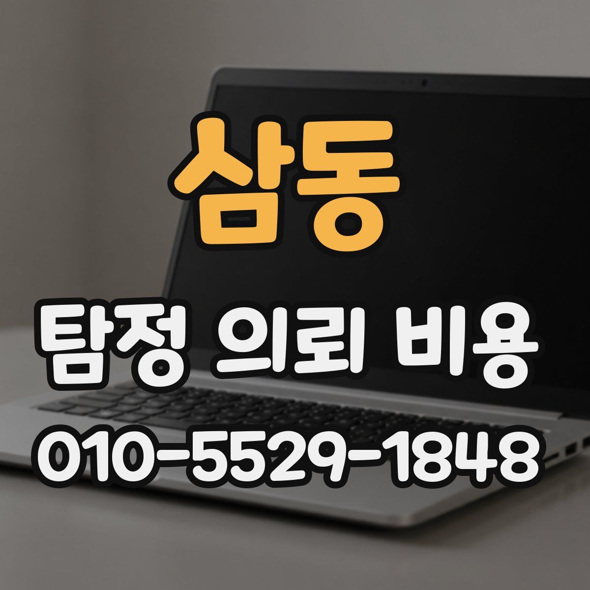 삼동 탐정 의뢰 비용