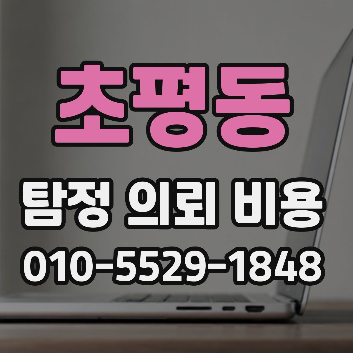 초평동 탐정 의뢰 비용