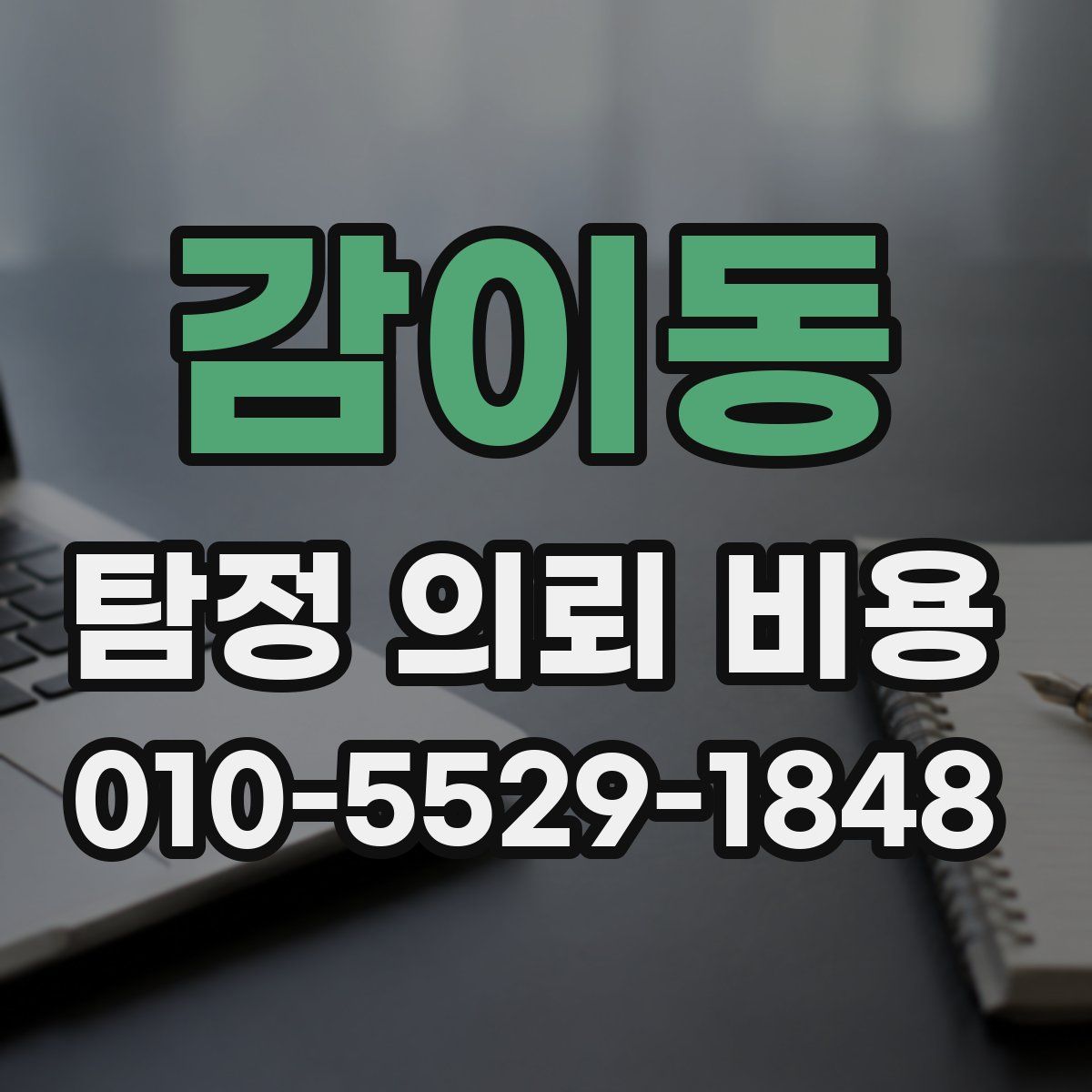 감이동 탐정 의뢰 비용