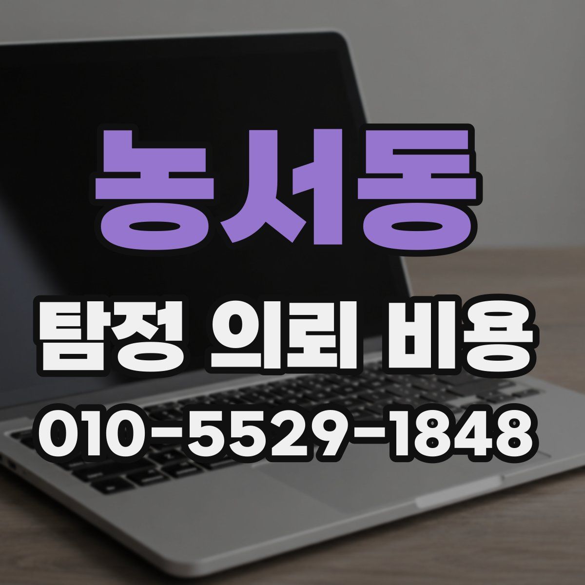 농서동 탐정 의뢰 비용