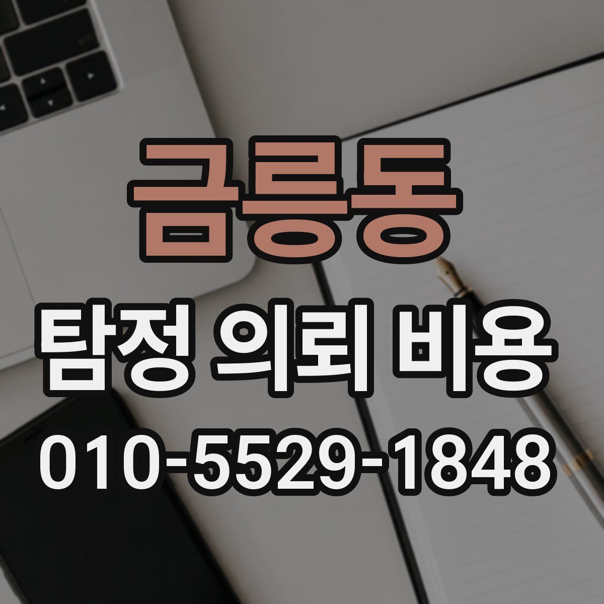 금릉동 탐정 의뢰 비용