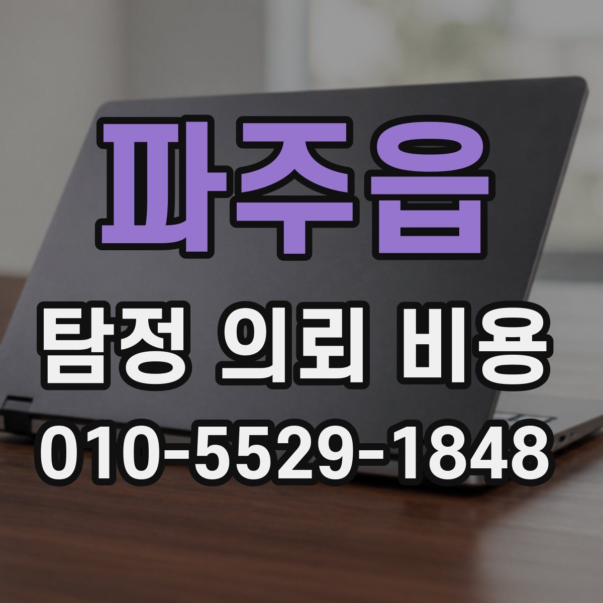 파주읍 탐정 의뢰 비용