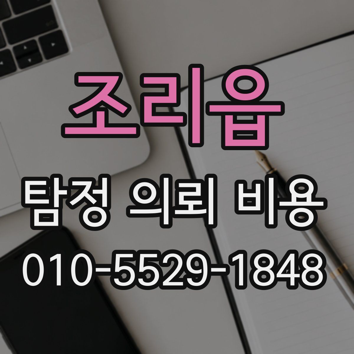 조리읍 탐정 의뢰 비용
