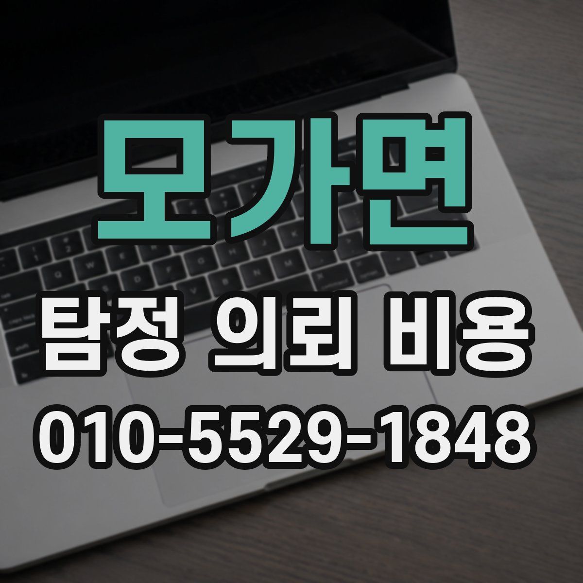 모가면 탐정 의뢰 비용