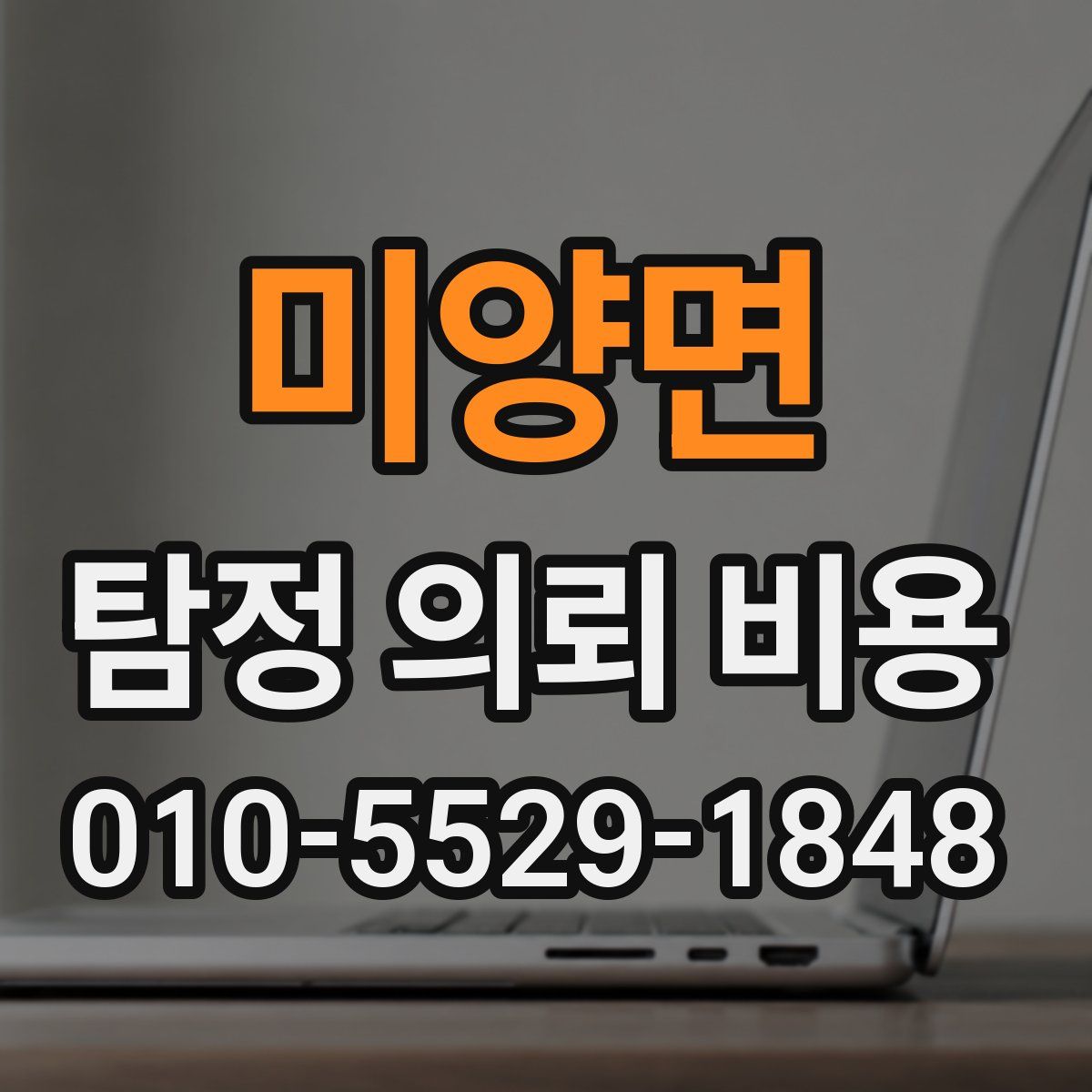미양면 탐정 의뢰 비용