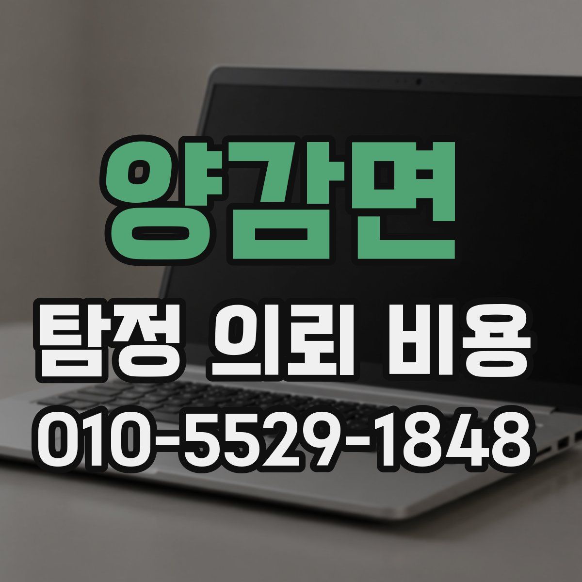 양감면 탐정 의뢰 비용