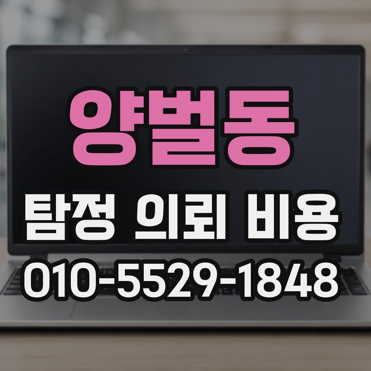 양벌동 탐정 의뢰 비용