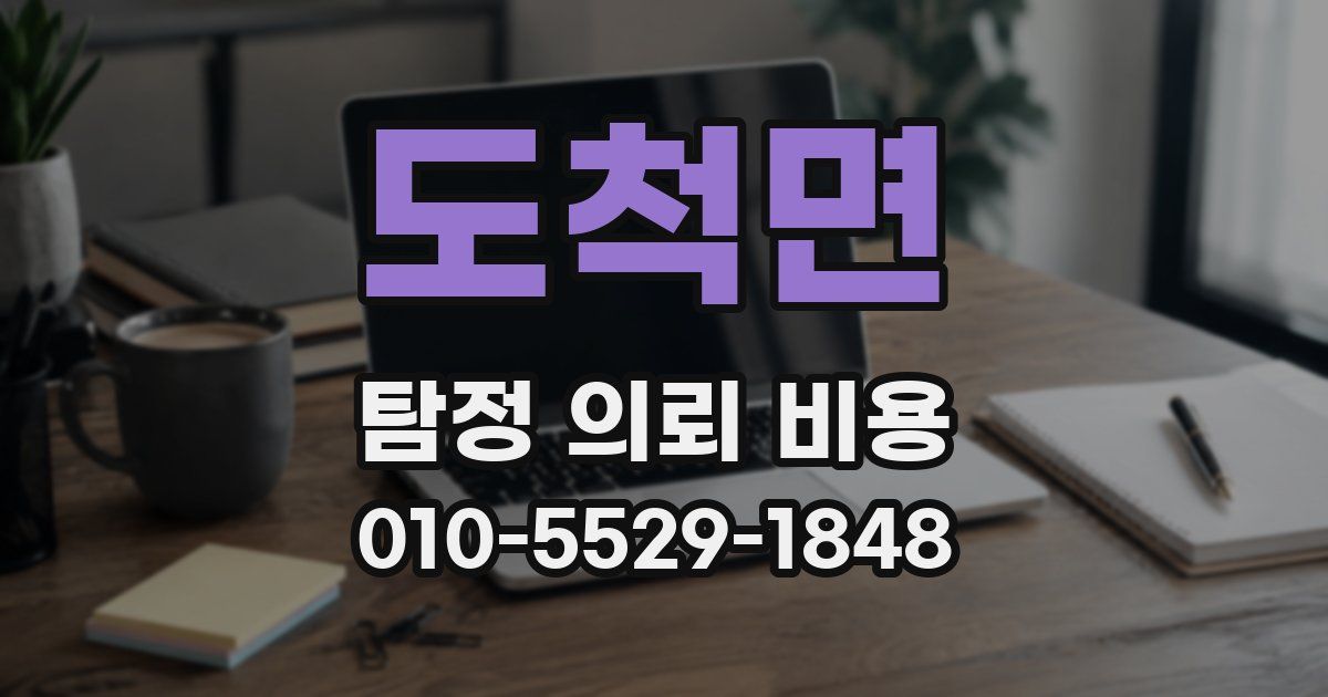 도척면 탐정 의뢰 비용