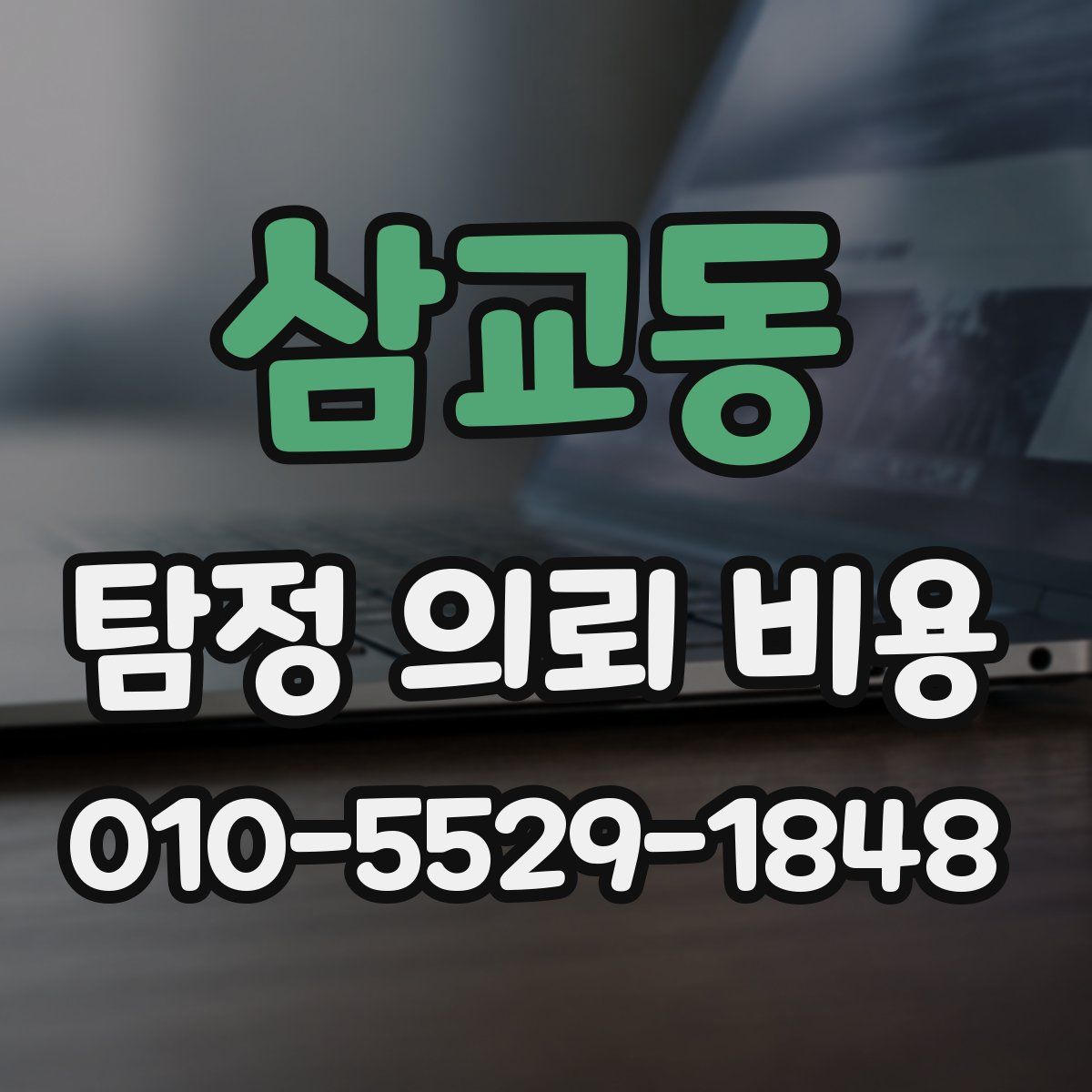 삼교동 탐정 의뢰 비용