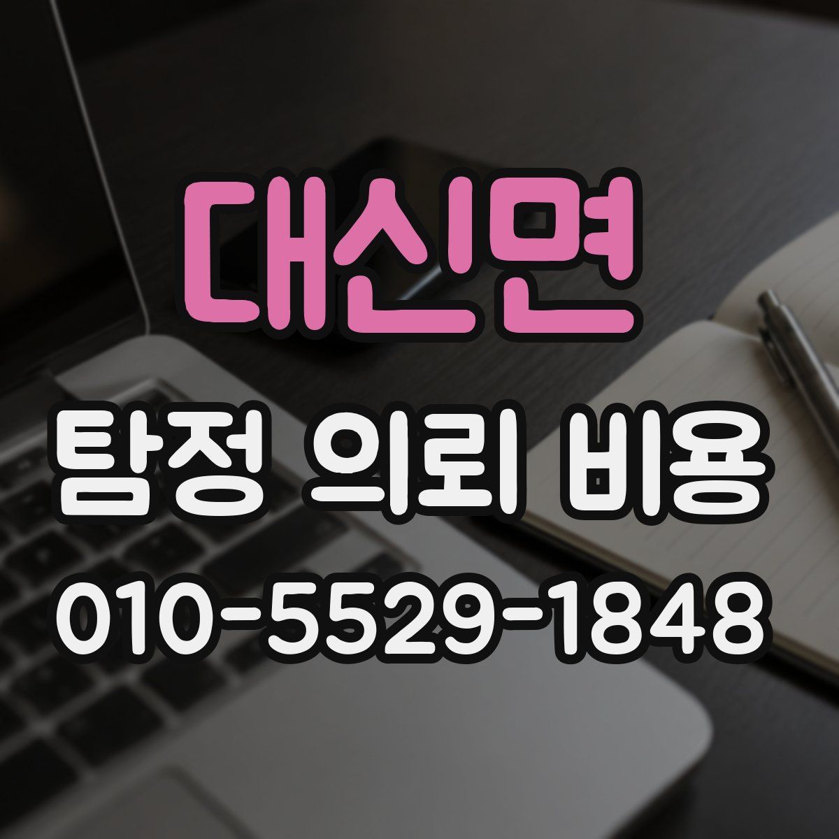 대신면 탐정 의뢰 비용