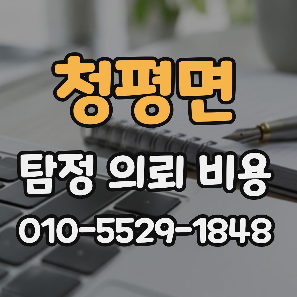 청평면 탐정 의뢰 비용