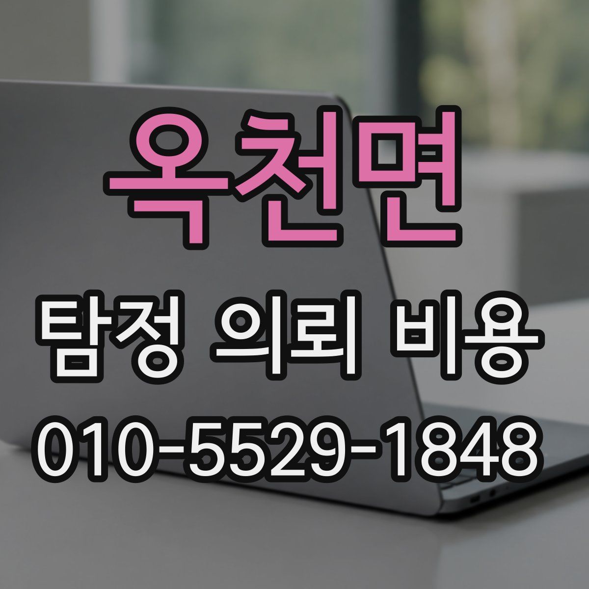 옥천면 탐정 의뢰 비용