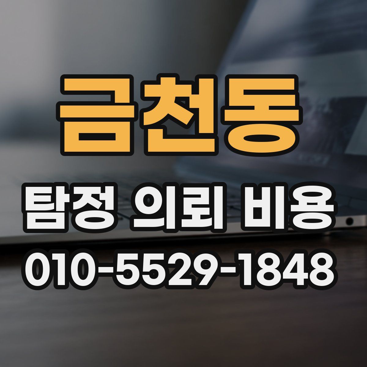 금천동 탐정 의뢰 비용