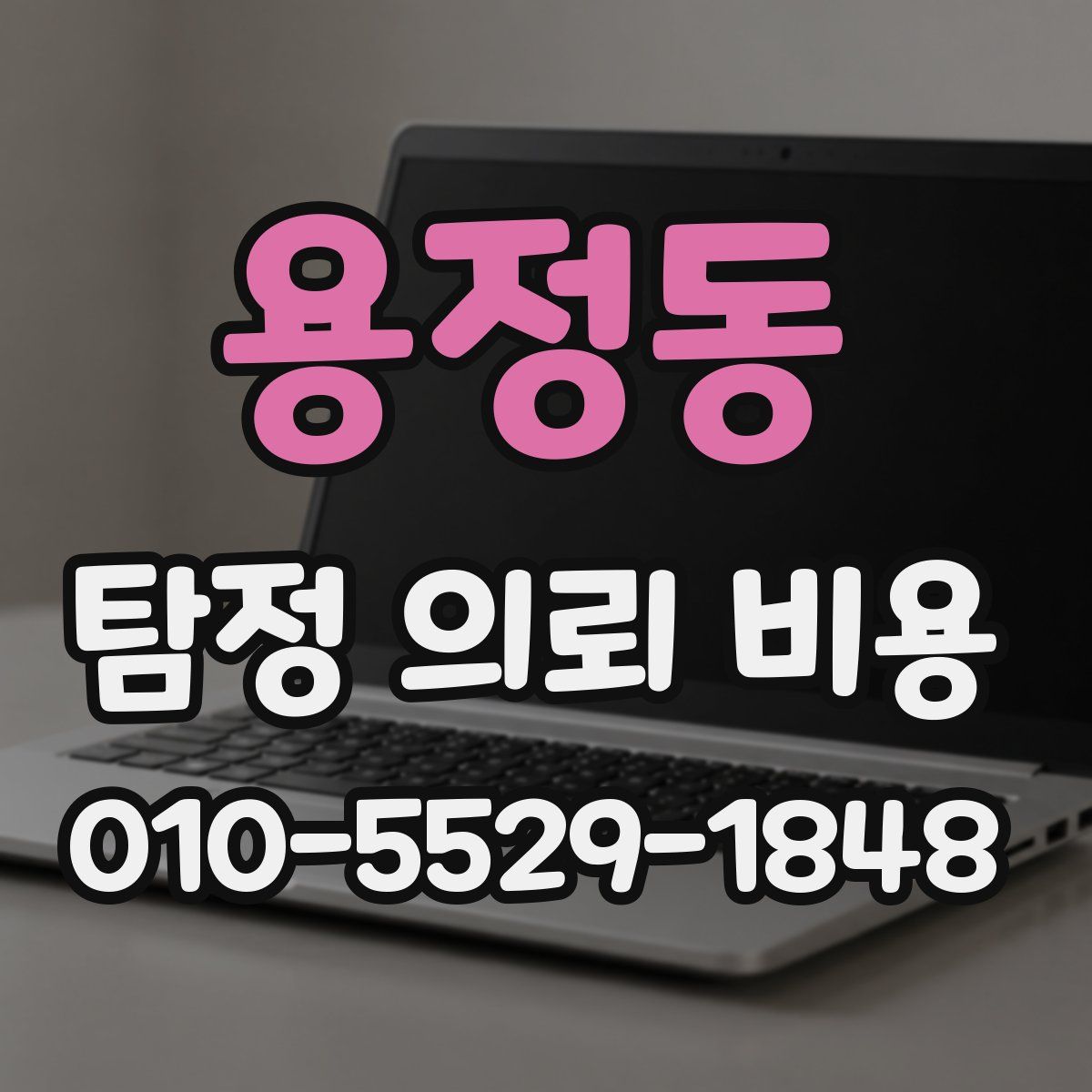 용정동 탐정 의뢰 비용