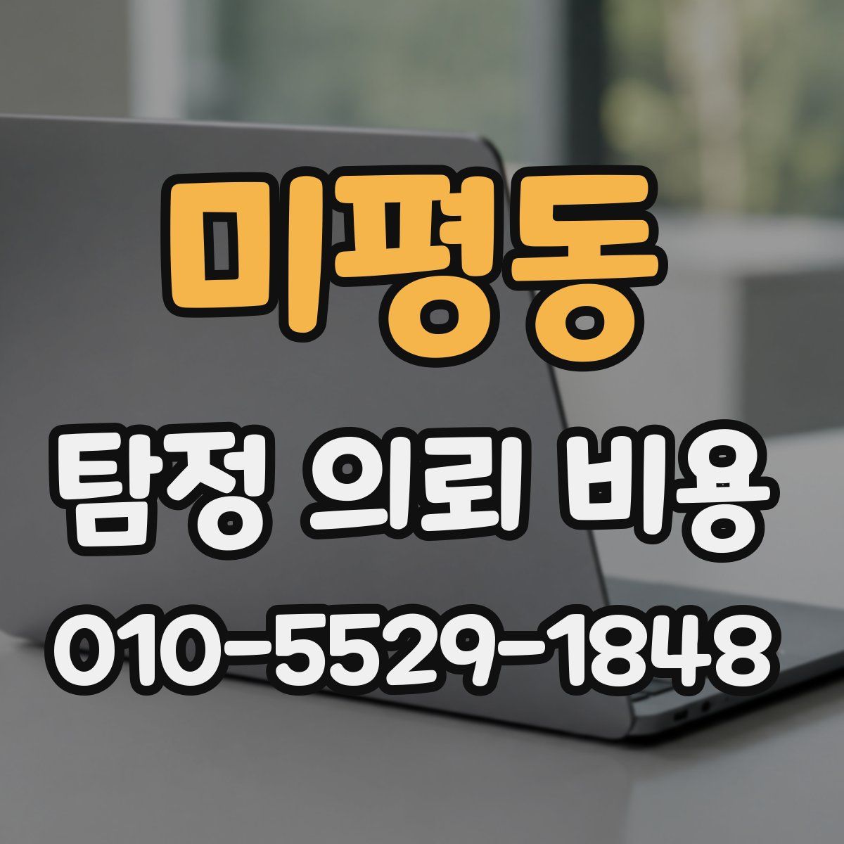 미평동 탐정 의뢰 비용