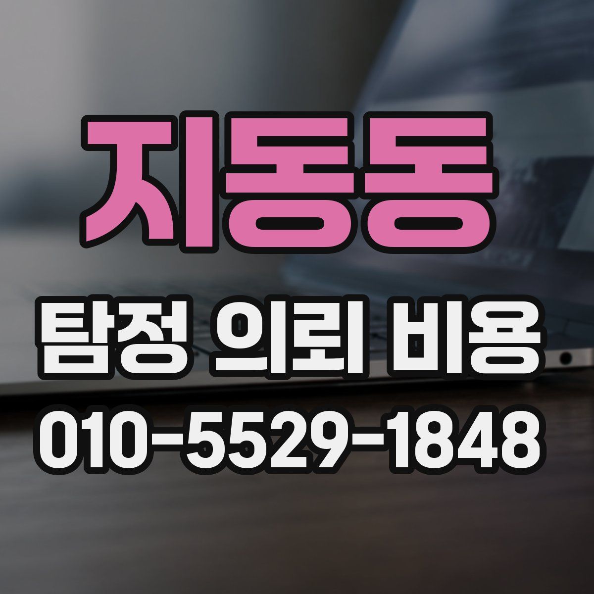 지동동 탐정 의뢰 비용