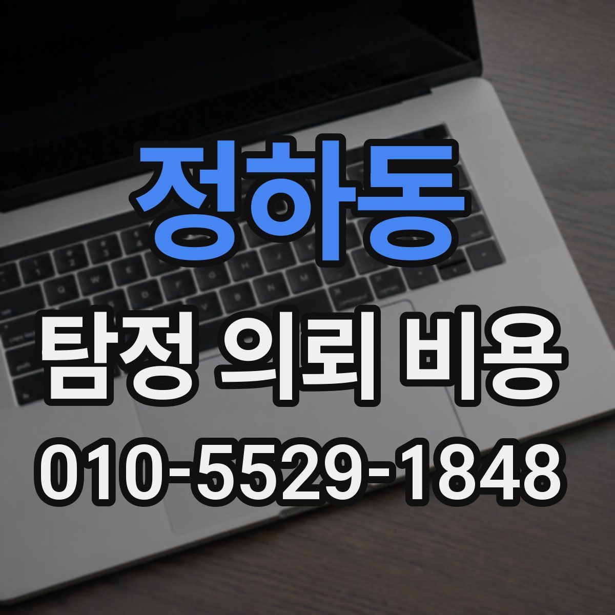 정하동 탐정 의뢰 비용