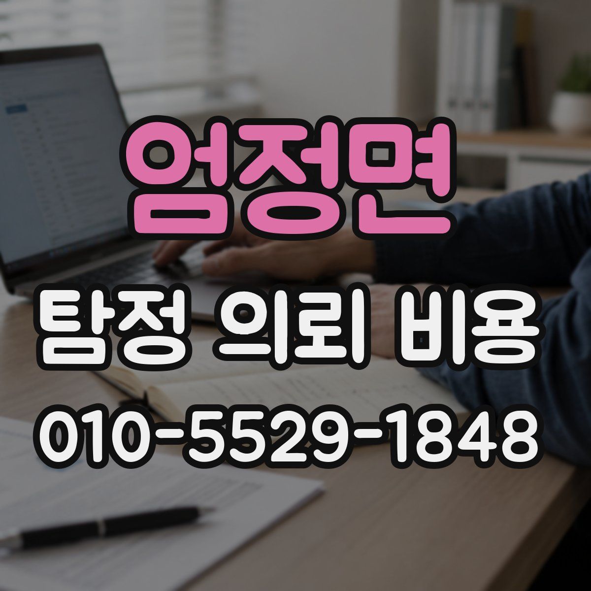 엄정면 탐정 의뢰 비용