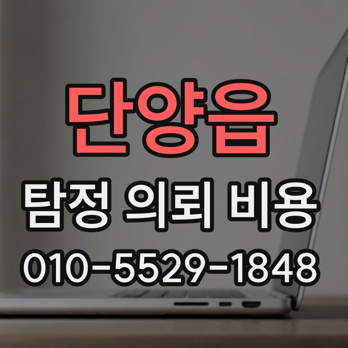 단양읍 탐정 의뢰 비용