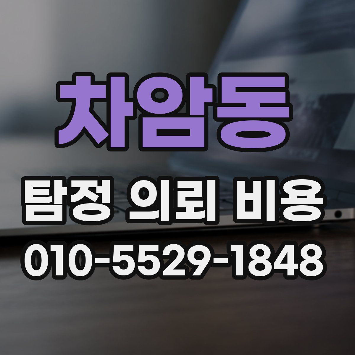 차암동 탐정 의뢰 비용
