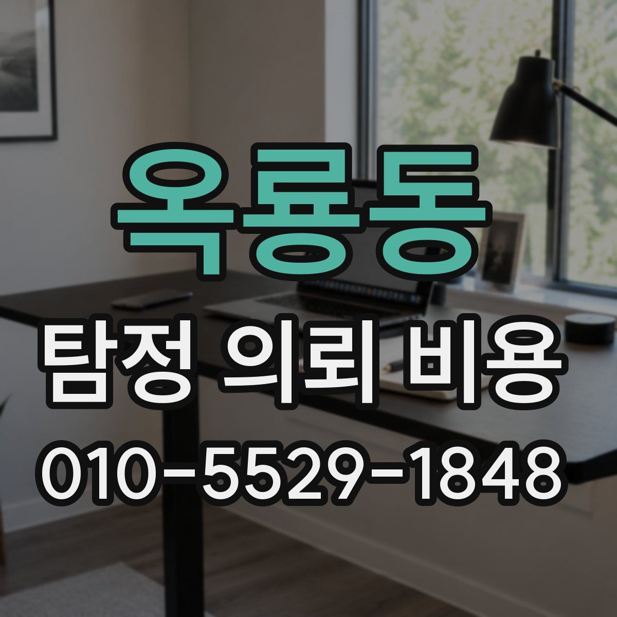옥룡동 탐정 의뢰 비용