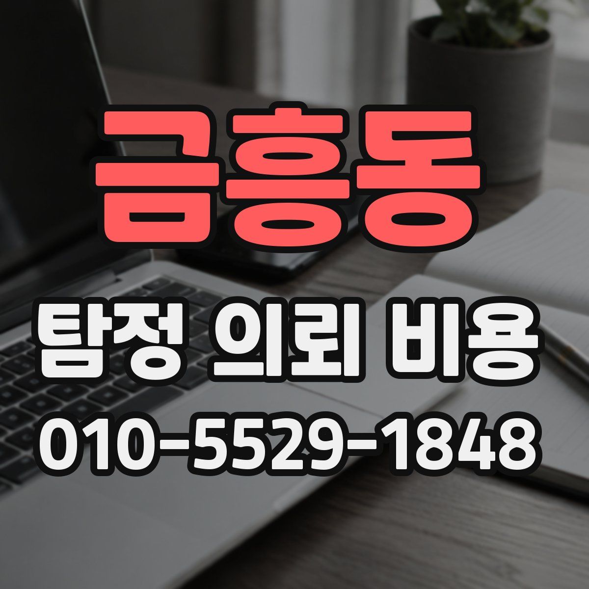 금흥동 탐정 의뢰 비용