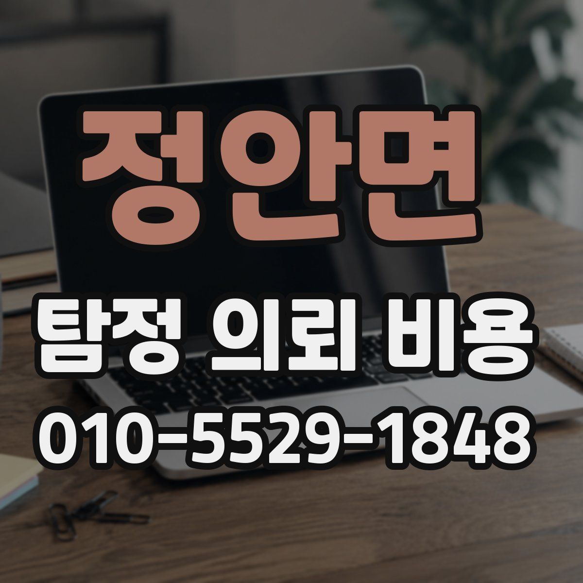 정안면 탐정 의뢰 비용