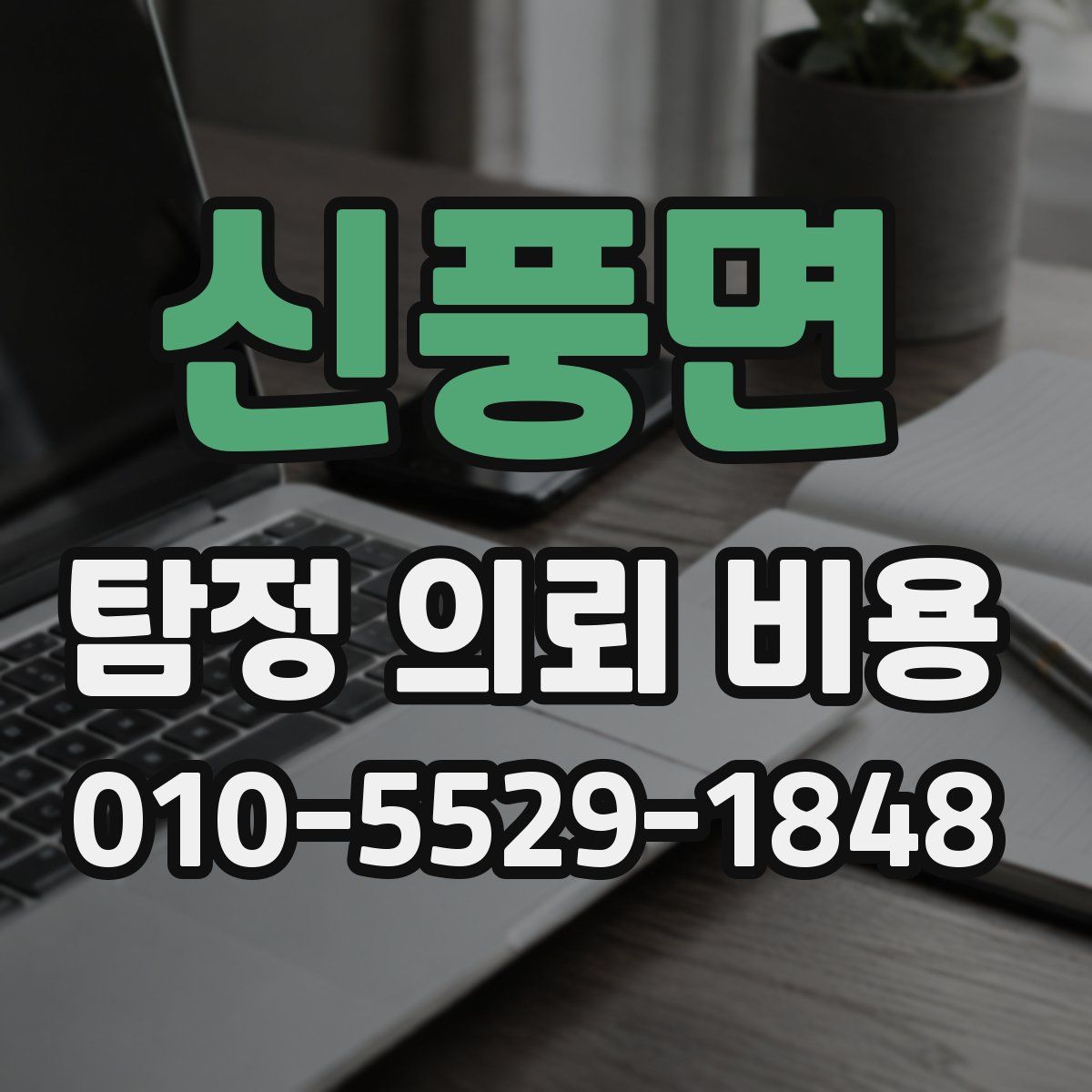 신풍면 탐정 의뢰 비용