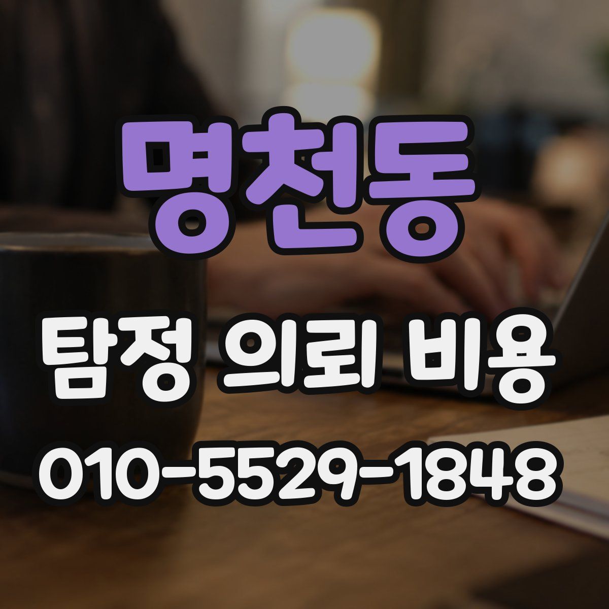 명천동 탐정 의뢰 비용