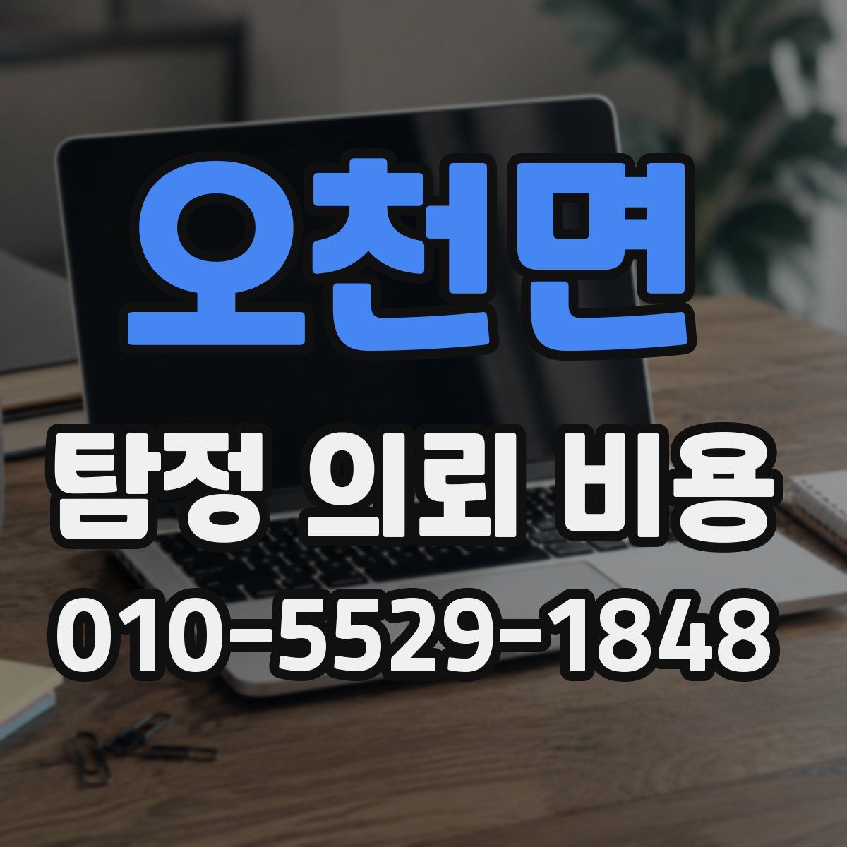 오천면 탐정 의뢰 비용