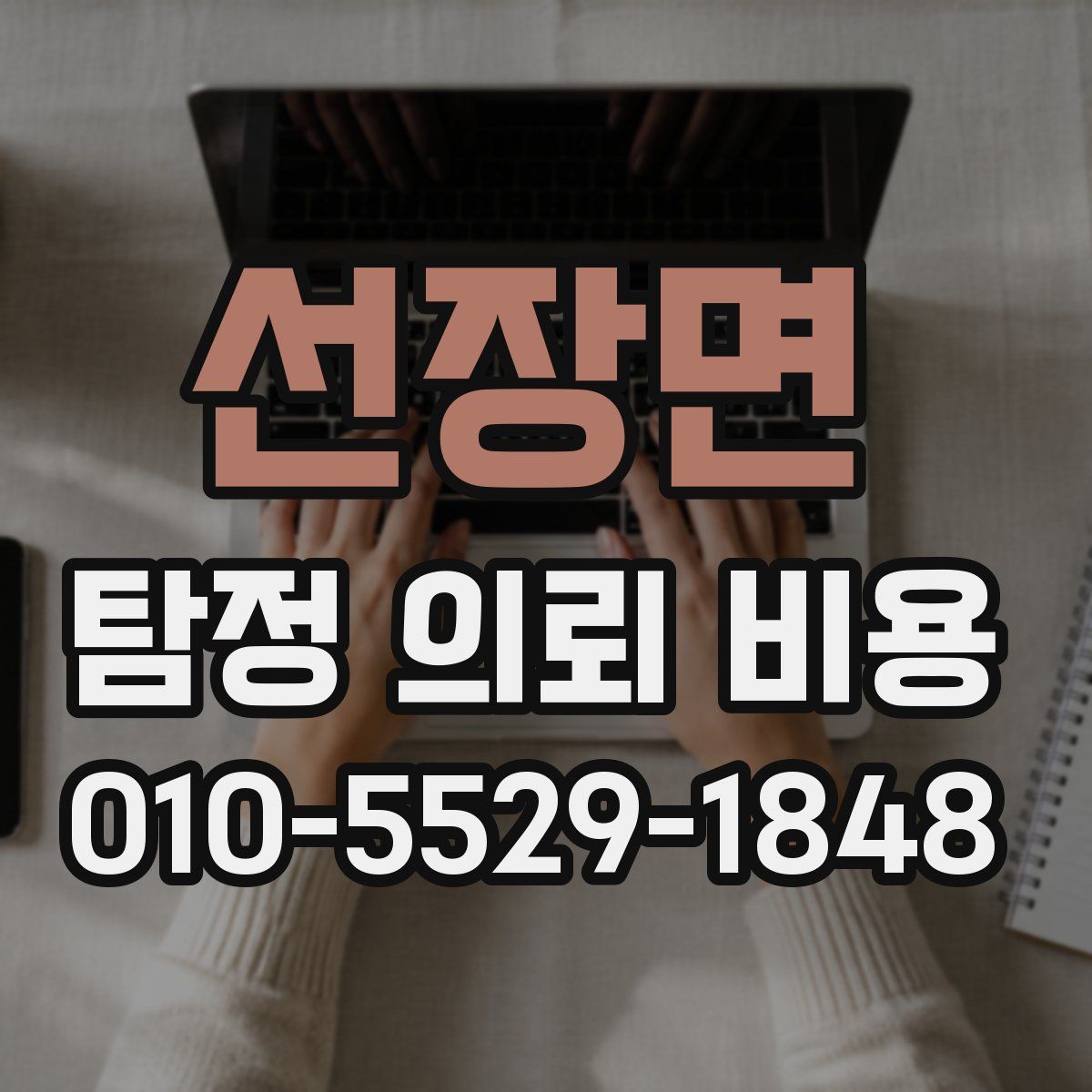 선장면 탐정 의뢰 비용