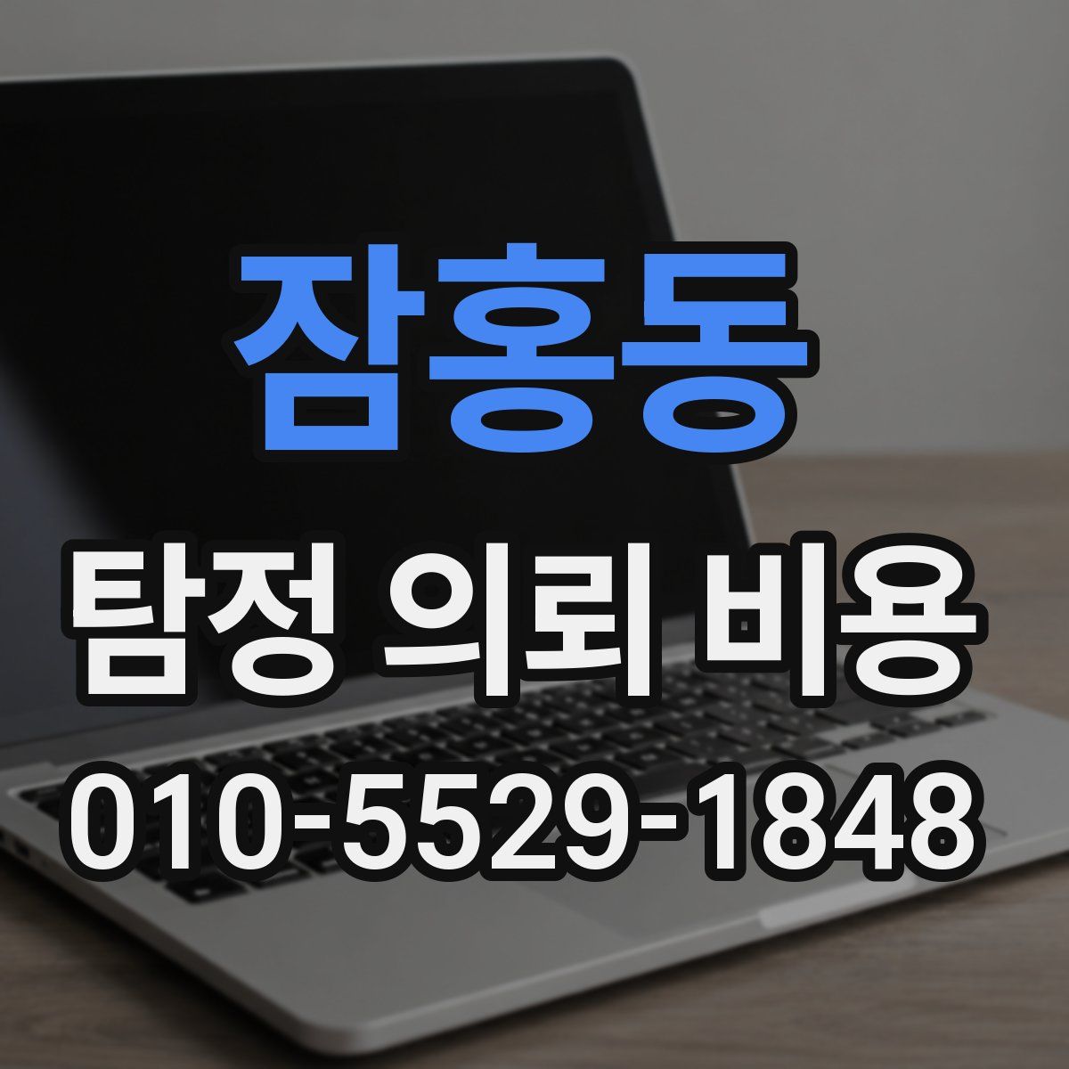 잠홍동 탐정 의뢰 비용