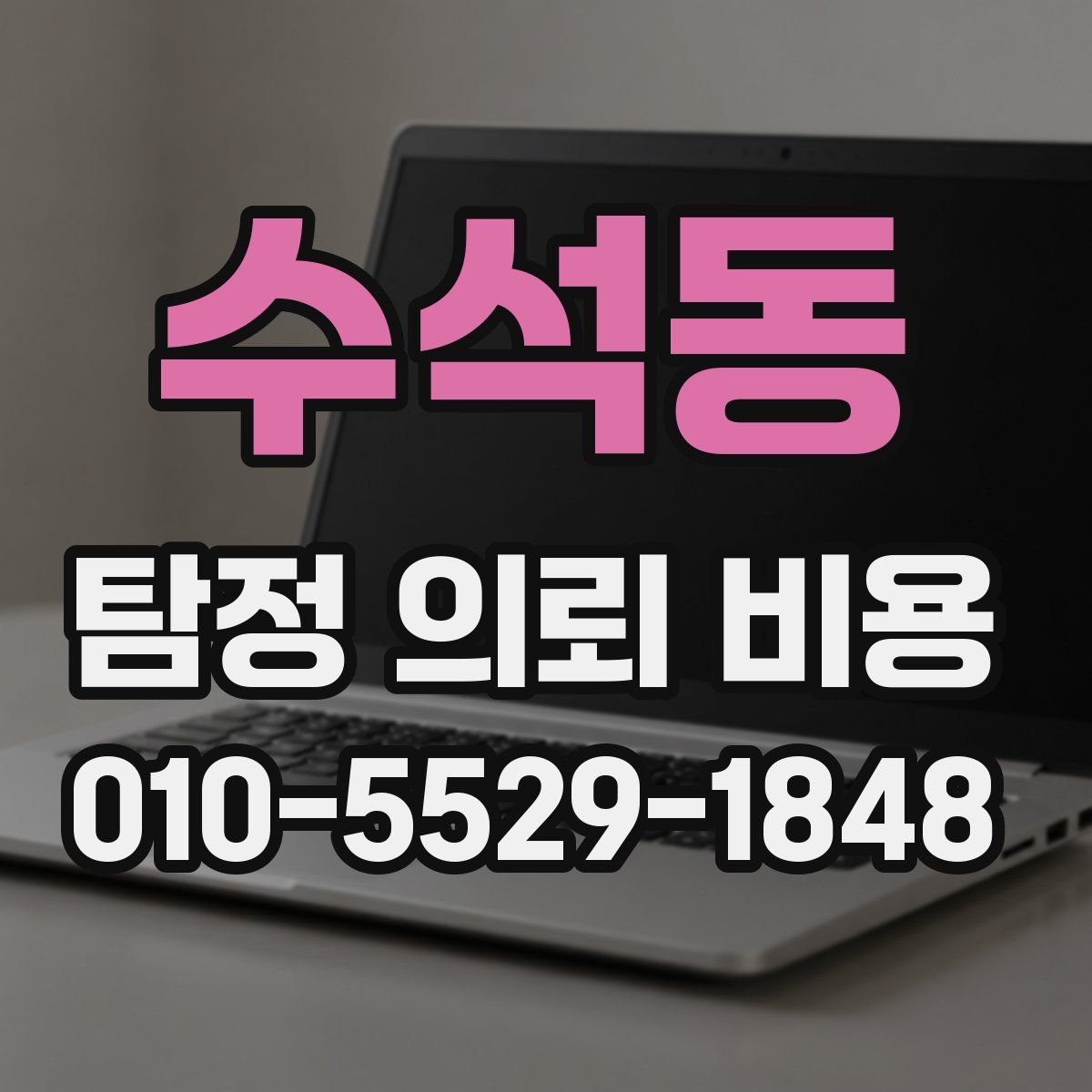 수석동 탐정 의뢰 비용