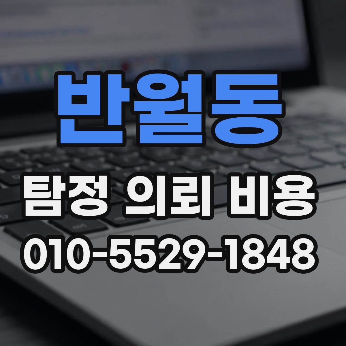반월동 탐정 의뢰 비용