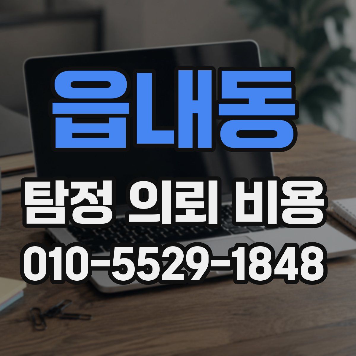 읍내동 탐정 의뢰 비용