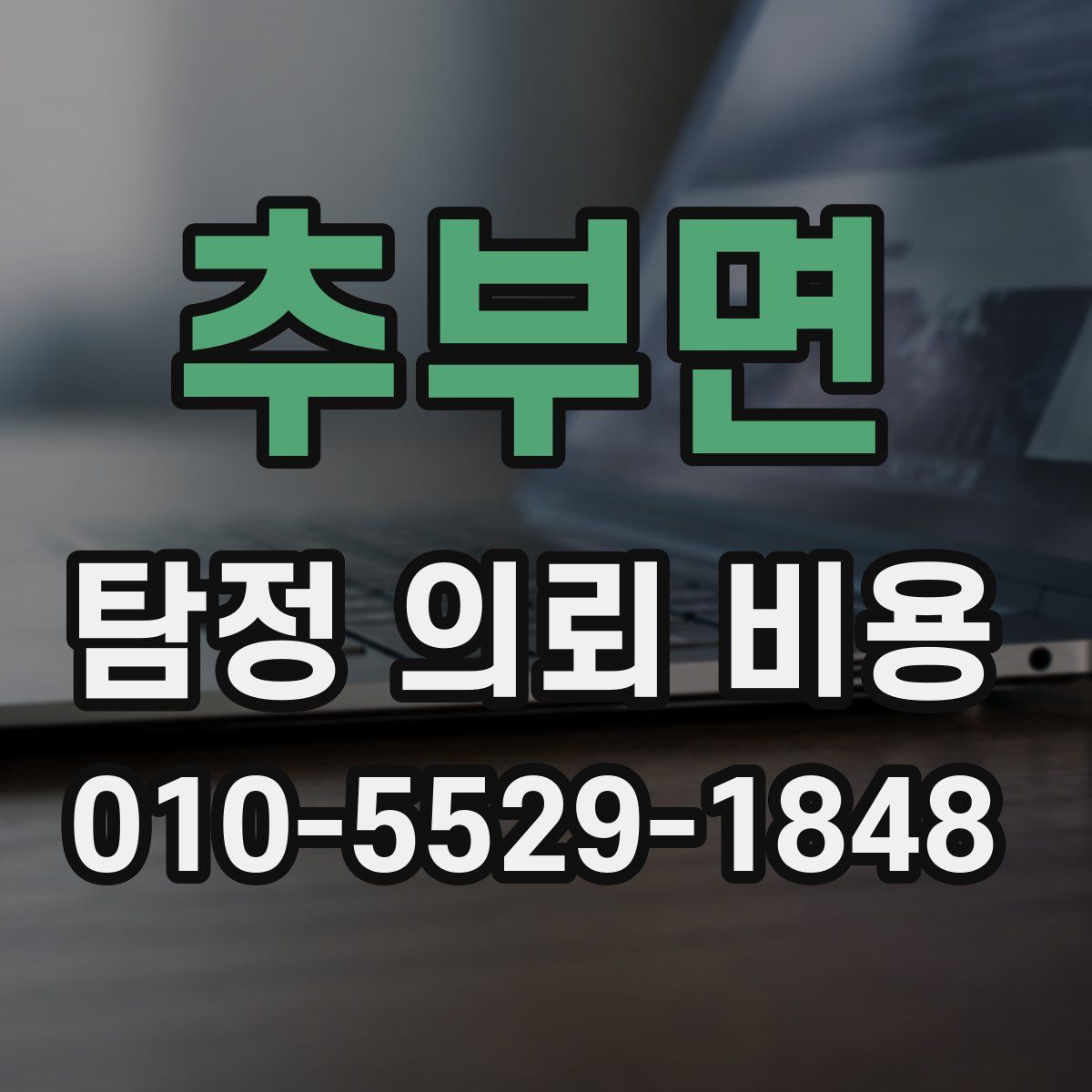 추부면 탐정 의뢰 비용