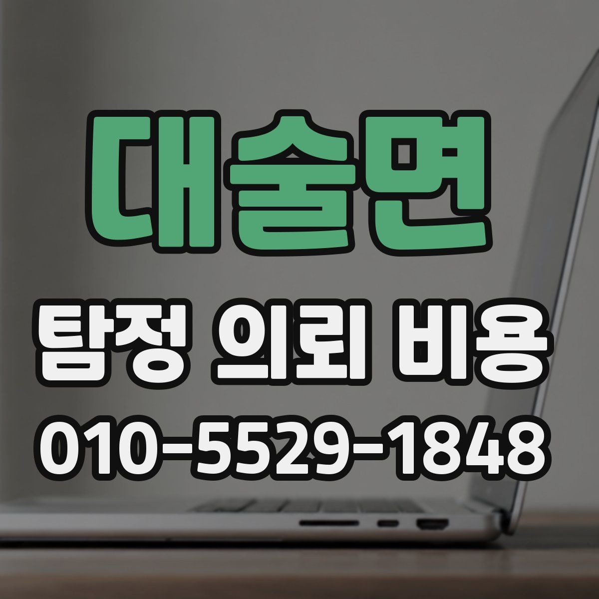 대술면 탐정 의뢰 비용