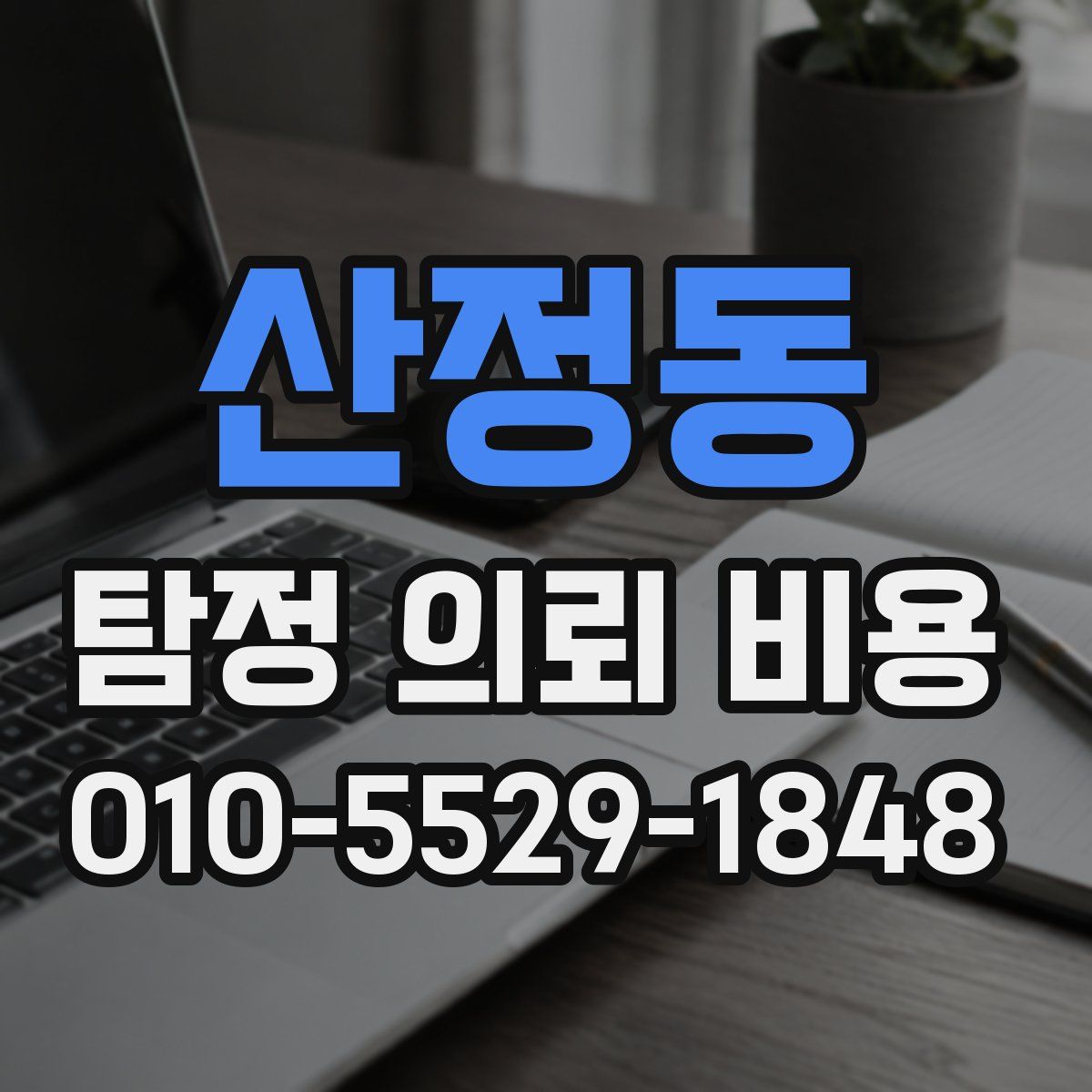 산정동 탐정 의뢰 비용