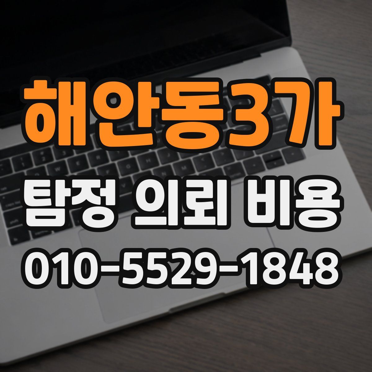 해안동3가 탐정 의뢰 비용
