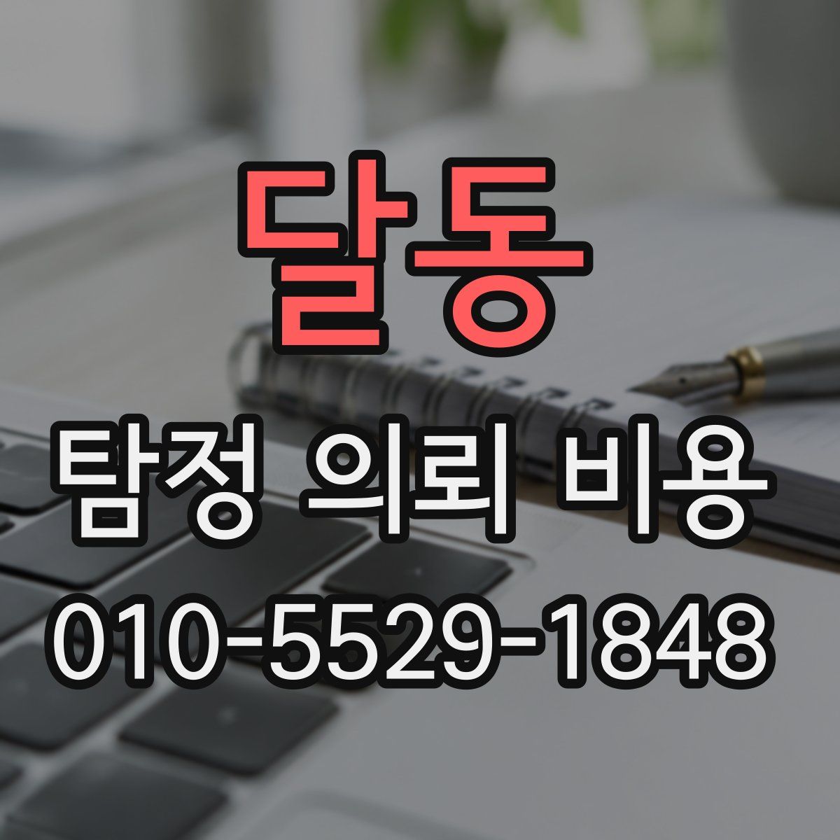 달동 탐정 의뢰 비용