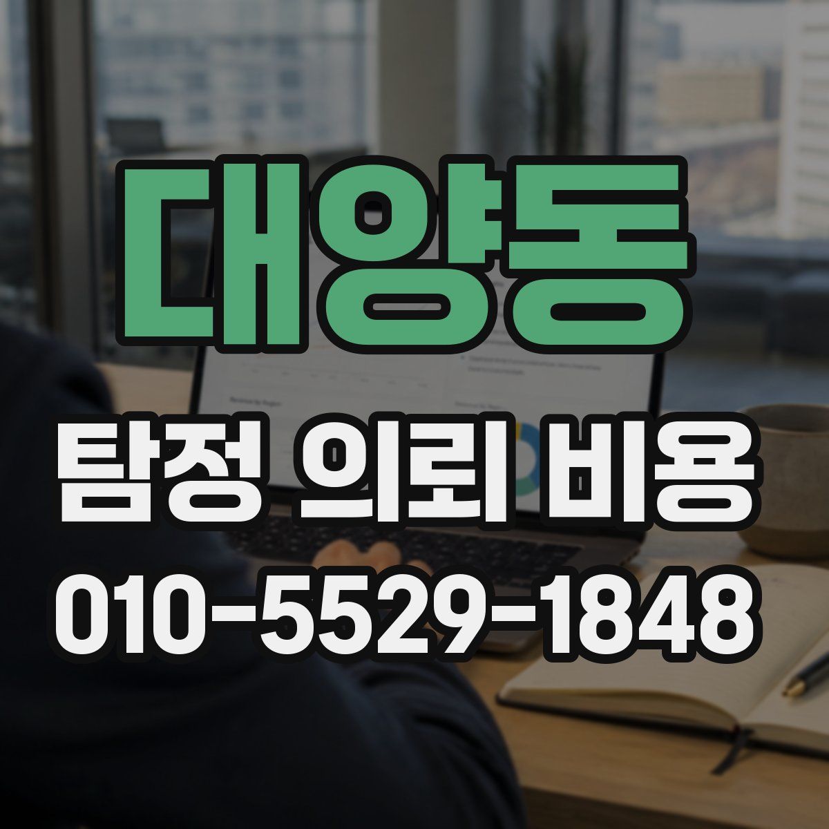 대양동 탐정 의뢰 비용