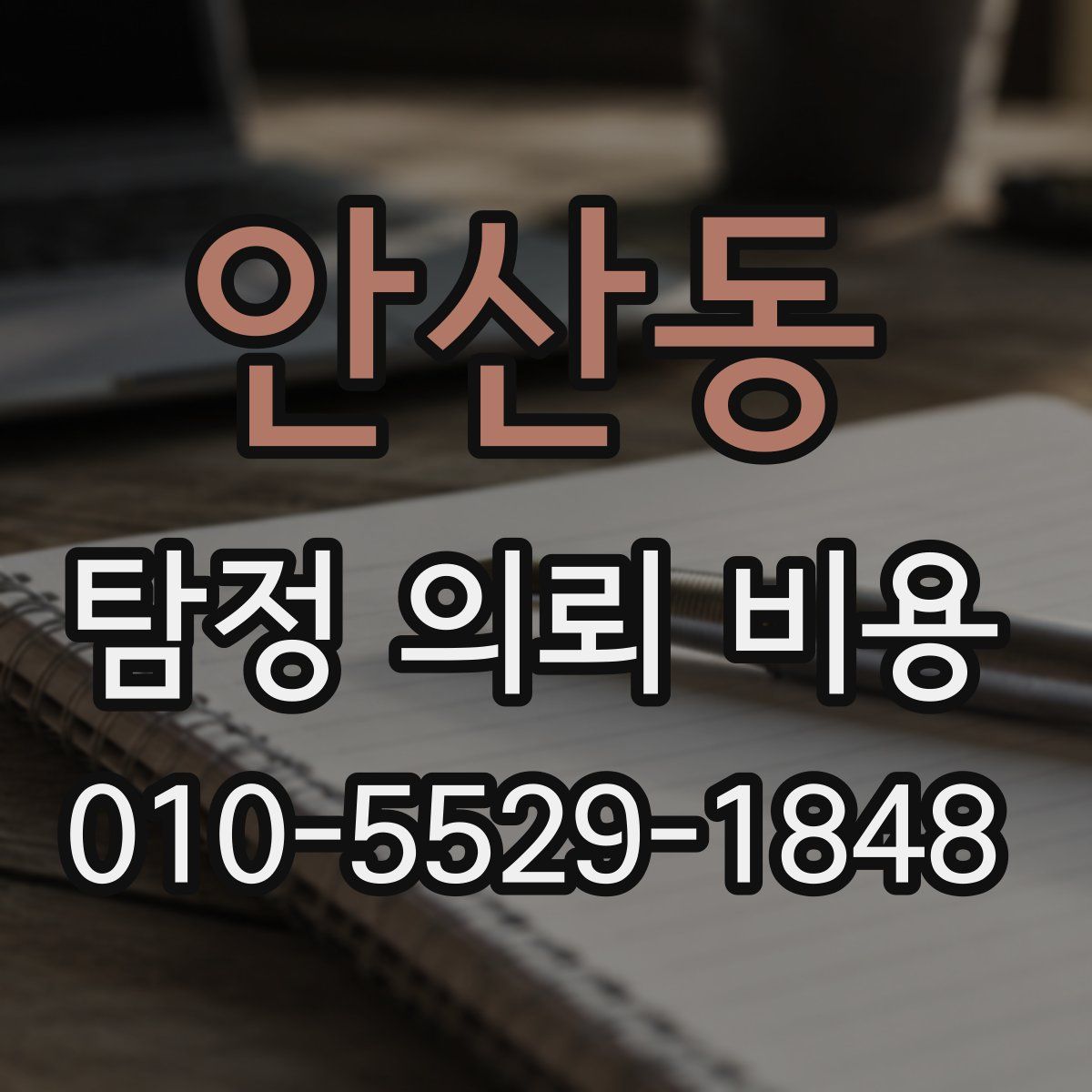 안산동 탐정 의뢰 비용