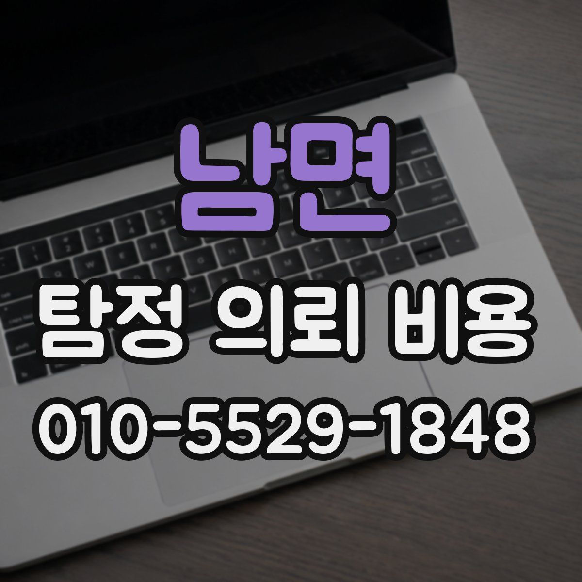 남면 탐정 의뢰 비용
