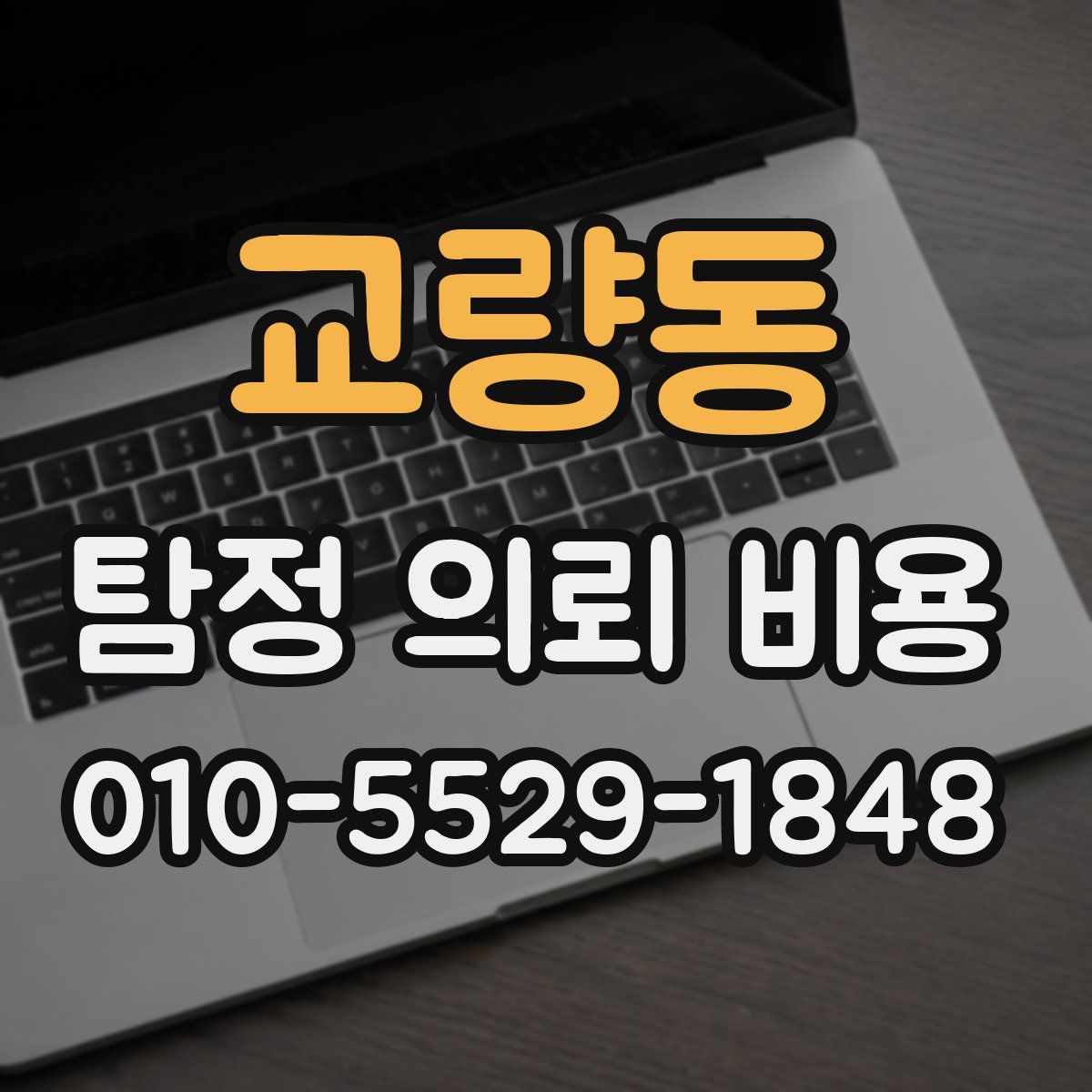 교량동 탐정 의뢰 비용