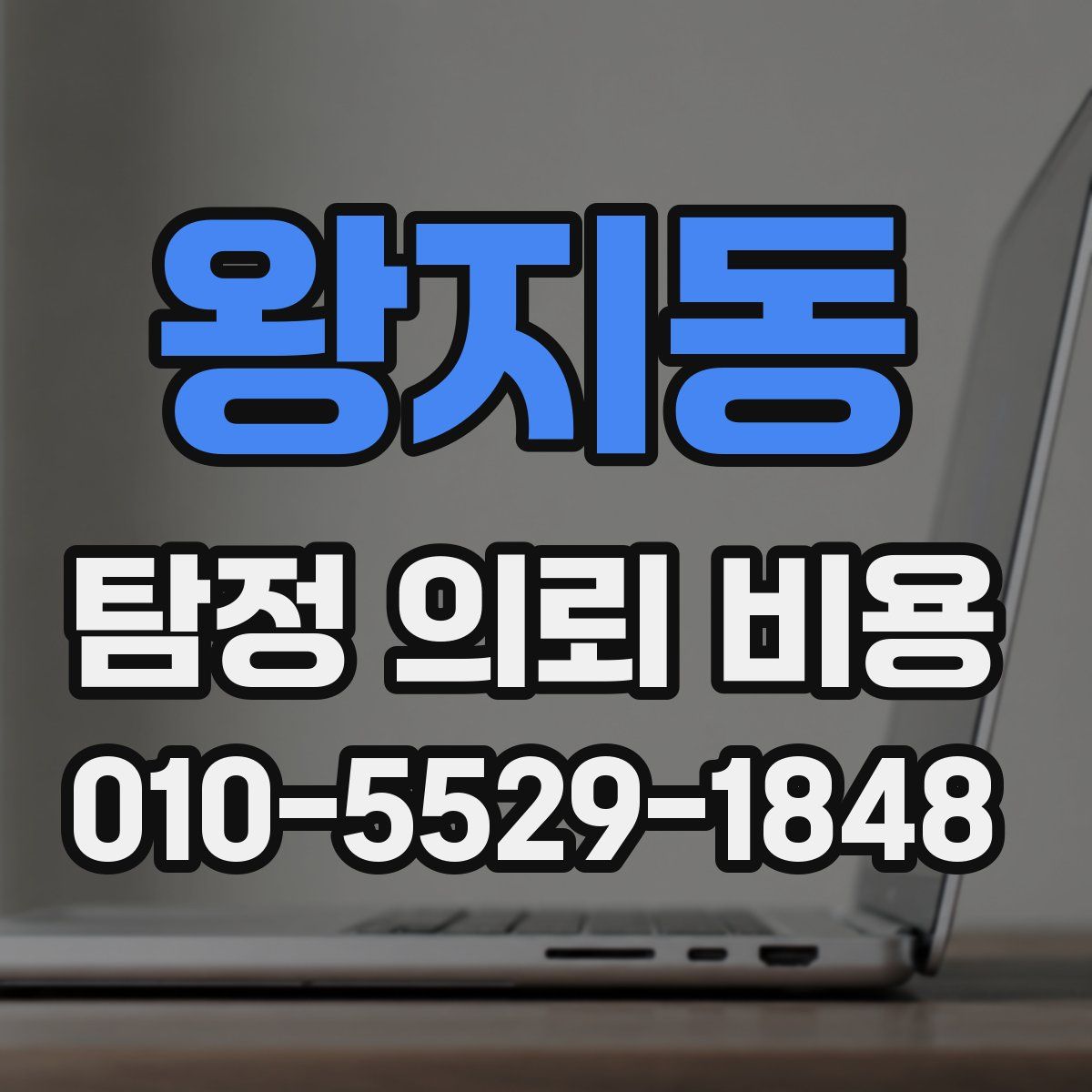 왕지동 탐정 의뢰 비용