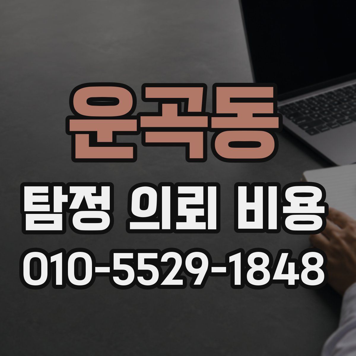운곡동 탐정 의뢰 비용