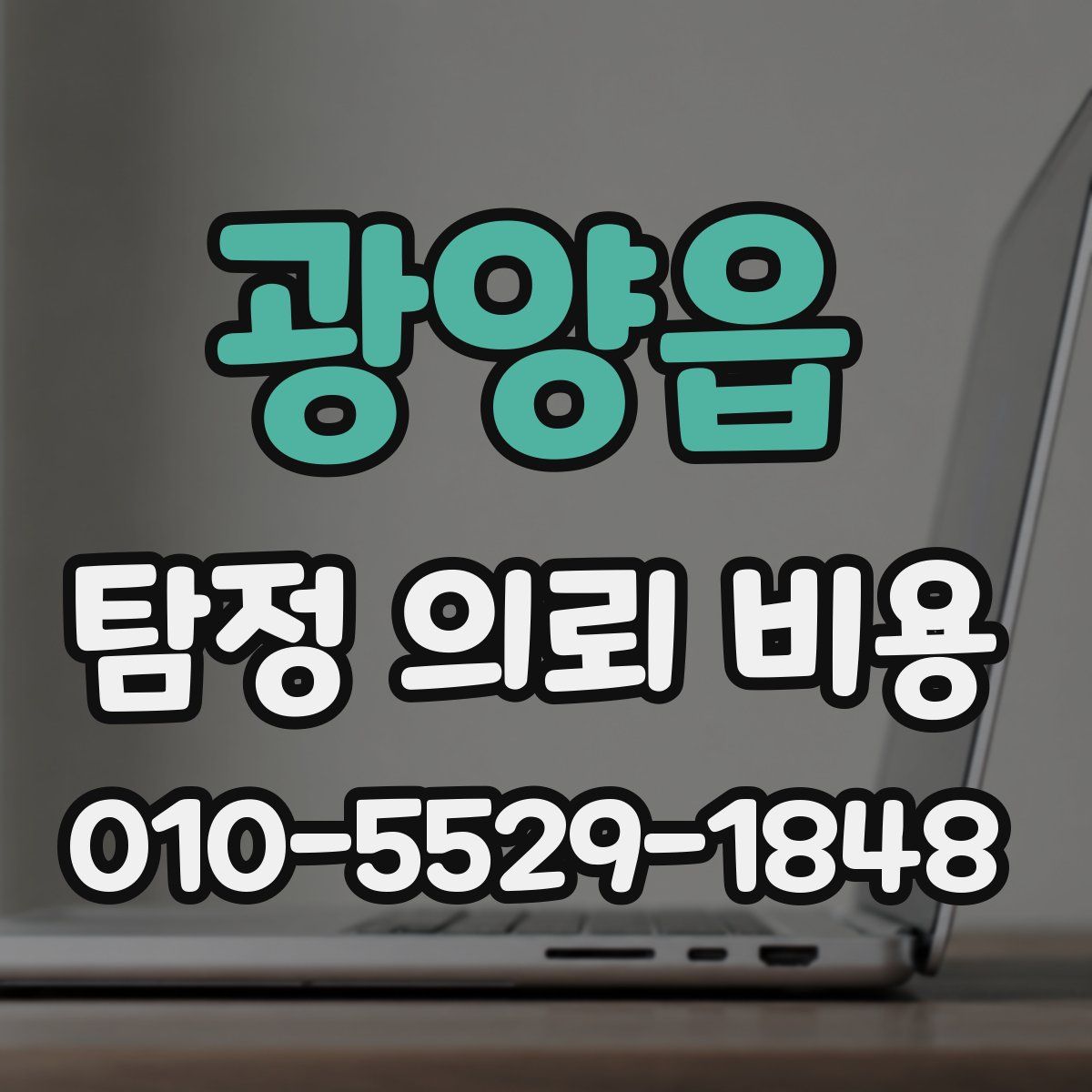 광양읍 탐정 의뢰 비용